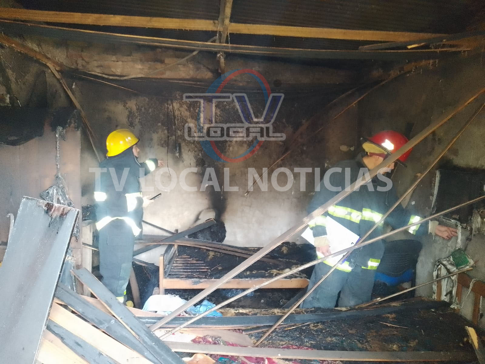 Capitán Solari | Se incendió una vivienda ubicada en "Barrios los Amores".